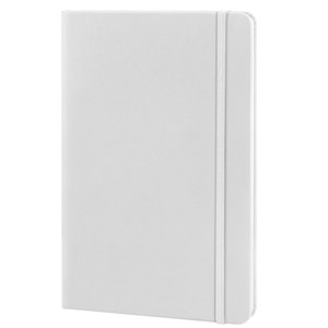 EgotierPro 30083 - Cuaderno A5 con cubierta PU y banda elástica, 96 páginas. LUXE