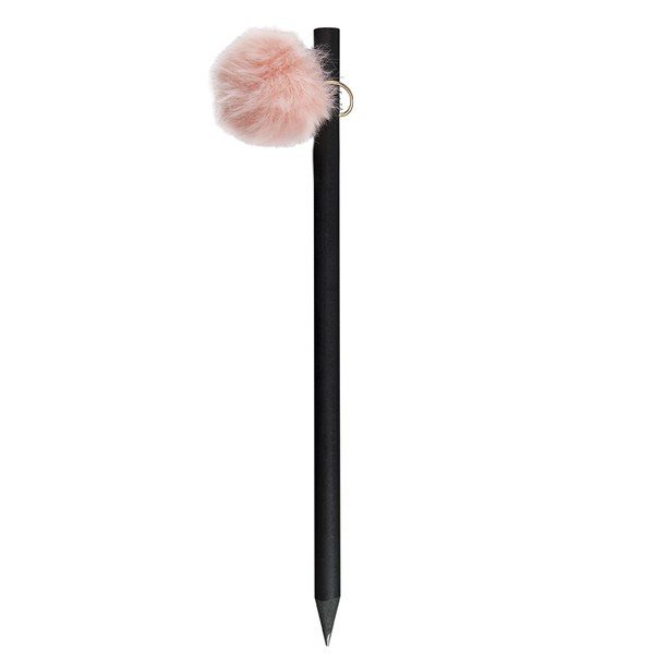 Goya 37532 - Black Wooden Pencil with Colored Pompon GINGER