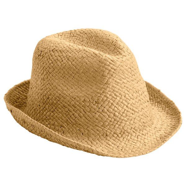 Goya 38055 - Sombrero Unisex de Mimbre Flexible con Visera Corta MADEIRA