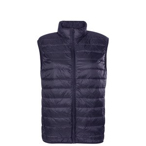 EgotierPro 39564 - Polyester Vest met Veren Vulling & Opvouwbaar CERLER