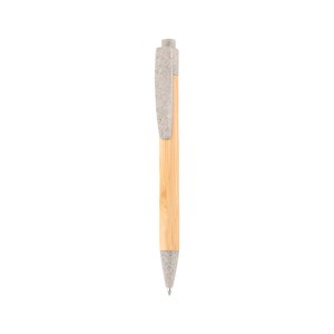EgotierPro 50016 - Bambuskörper Stift mit PP und Weizenfaser MALMO