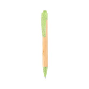 EgotierPro 50016 - Długopis z bambusa z częściami z PP i włókna pszenicznego MALMO