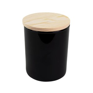 EgotierPro 50704 - Scented Glass Candle with Bamboo Lid LEVANTI