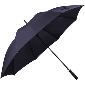 EgotierPro 52517 - Pongee-sateenvarjo 131cm, lasikuituripset, EVA-kahva MOOSE
