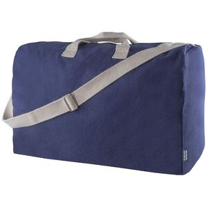 EgotierPro 53041 - Large Recycled Canvas Bag with Strap WEEKEND