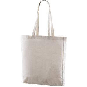 EgotierPro 53021 - European Cotton-Synthetic Bag with Long Handle MINSK