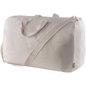 EgotierPro 53028 - Large Recycled Canvas Bag with Adjustable Strap WEEKEND