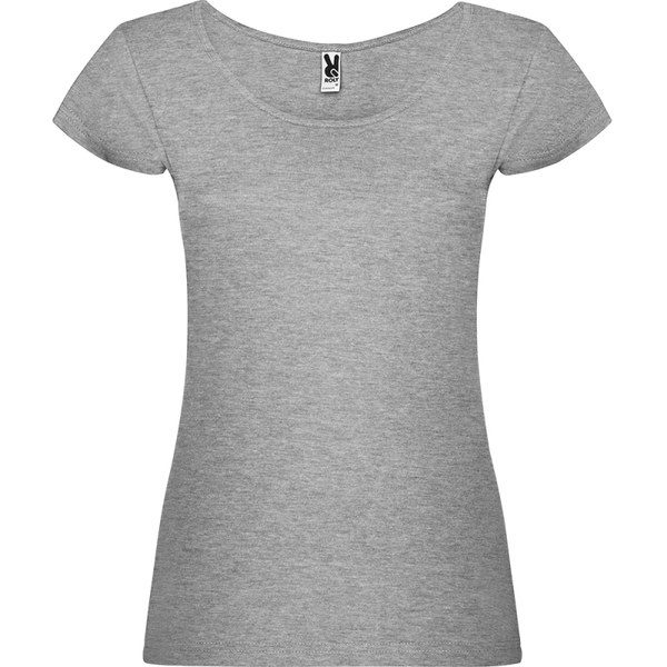 Roly CA6647 - GUADALUPE Short-sleeve t-shirt with ribbed crew and wide neckline