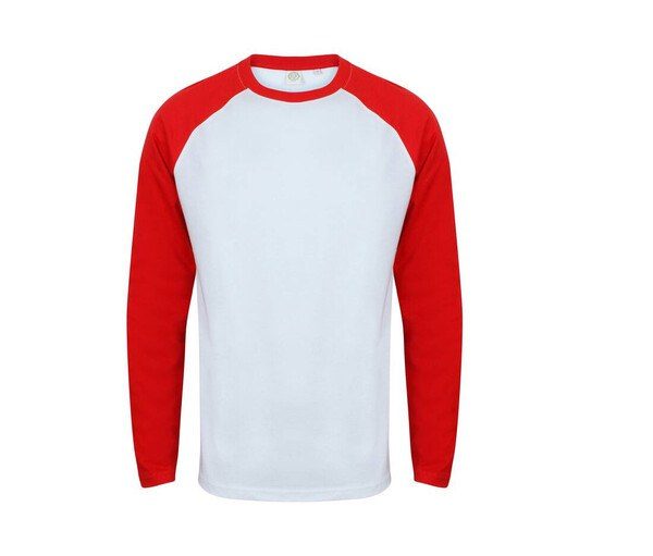 SF Men SF271 - Long sleeve baseball t-shirt