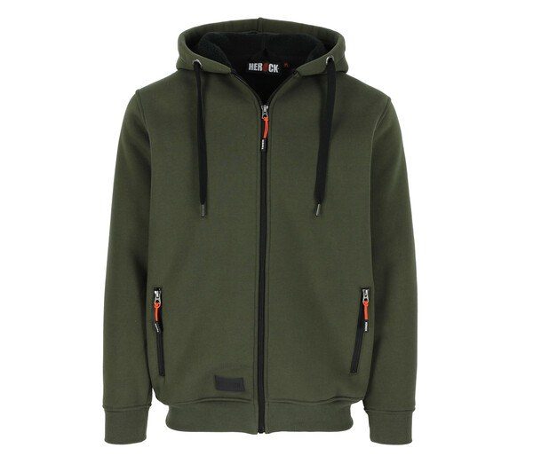 HEROCK HK370 - Herock Sherpa Lined Hooded Zipper Sweatshirt