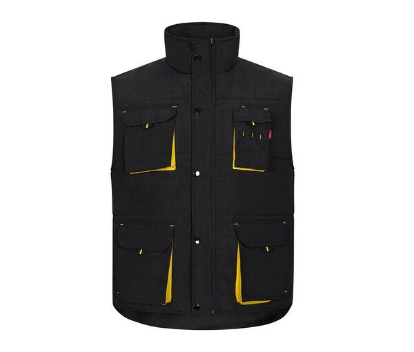 VELILLA V5902 - GILET MATELASSÉ BICOLORE MULTI-POCHES