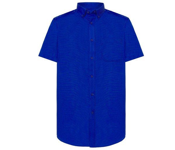 JHK JK611 - Elegant Mens Short Sleeve Poplin Shirt