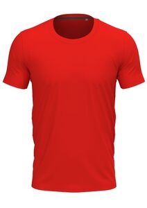 Stedman STE9600 - Crew neck T-shirt for men Stedman - CLIVE Scarlet Red