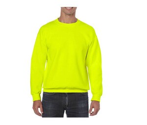 Gildan GN910 - Heavy Blend Adult Sweatshirt Met Ronde Hals Veiligheid Groen
