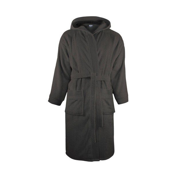 THE ONE TOWELLING OTCHBA - Luxury Combed Cotton Hooded Bathrobe