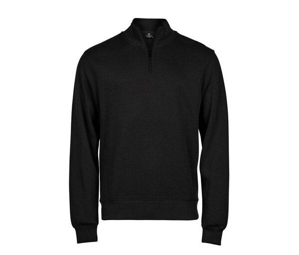 TEE JAYS TJ5506 - RIBBED INTERLOCK HALF ZIP