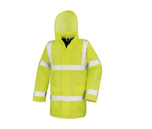 Result RS218 - Core safety high-viz coat coat Fluo Yellow