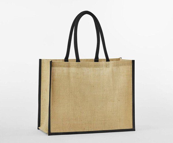 WESTFORD MILL WM470 - NATURAL STARCHED JUTE CLASSIC SHOPPER