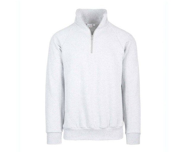 VESTI IT503 - Comfort Fit Raglan Zip Neck Sweatshirt