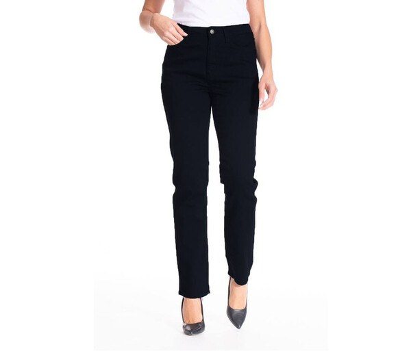 RICA LEWIS RL603 - Ultimate Comfort High Waist Black Jeans