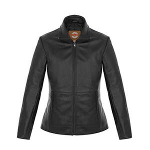 Canada Sportswear Genuine L00498 - Milan Manteau En Cuir D’Agneau Doublé pour femme Black