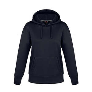 CX2 L00688 - Palm Aire Ladies Polyester Pullover Hoodie Black
