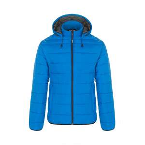 CX2 L00981 - Glacial Ladies Puffy Jacket With Detachable Hood Pool Blue