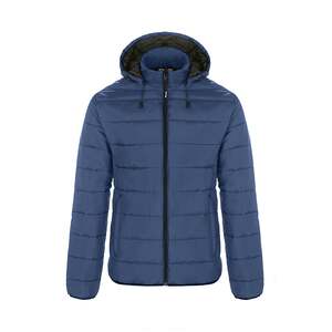CX2 L00981 - Glacial Ladies Puffy Jacket With Detachable Hood Navy