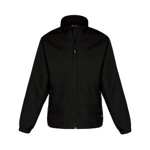 CX2 L04171 - Triumph Ladies Athletic Twill Track Jacket Black/Black