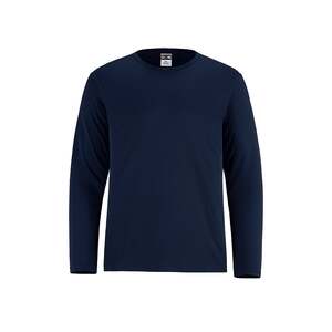 CX2 S5937Y - Shore Youth Long Sleeve Crew Neck Tee  Navy
