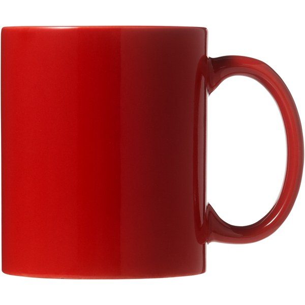 EgotierPro 100378 - Taza de cerámica de 330 ml "Santos"