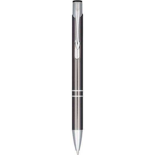 EgotierPro 107163 - Moneta anodized aluminium click ballpoint pen