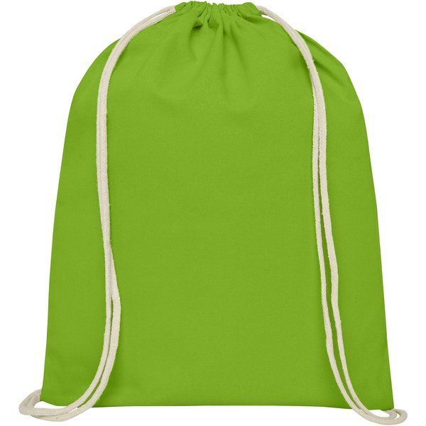 EgotierPro 120575 - Oregon 140 g/m² cotton drawstring bag 5L