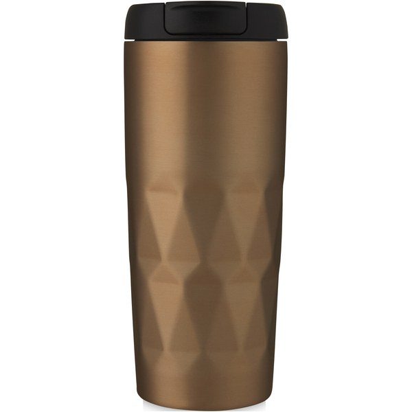 EgotierPro 100692 - Vaso con aislamiento al vacío de cobre de 450 ml "Prism"