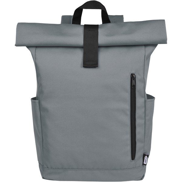 EgotierPro 120659 - Mochila enrollable de 15,6" GRS RPET de 18 L "Byron"