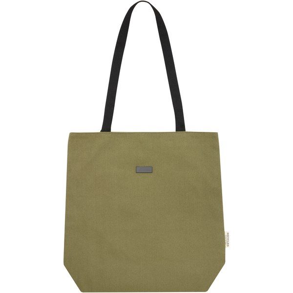 EgotierPro 130042 - Joey GRS recycled canvas versatile tote bag 14L