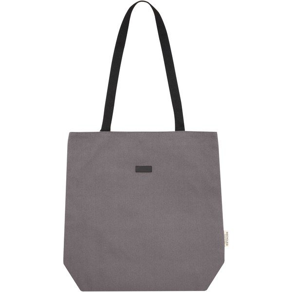 EgotierPro 130042 - Joey GRS recycled canvas versatile tote bag 14L