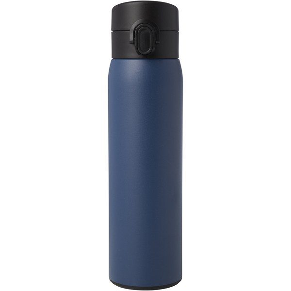 EgotierPro 100788 - EcoSmart Recycled Stainless Steel Insulated Flask 450ml