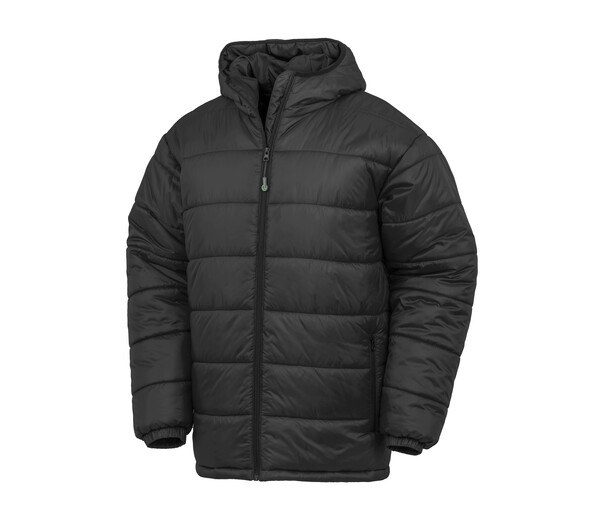 RESULT RS910X - RECYCLED HOODED PADDED PARKA