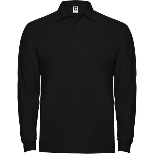 Roly R6635 - ESTRELLA L/S Polo de Manga Larga con Cuello y Puños de Canalé