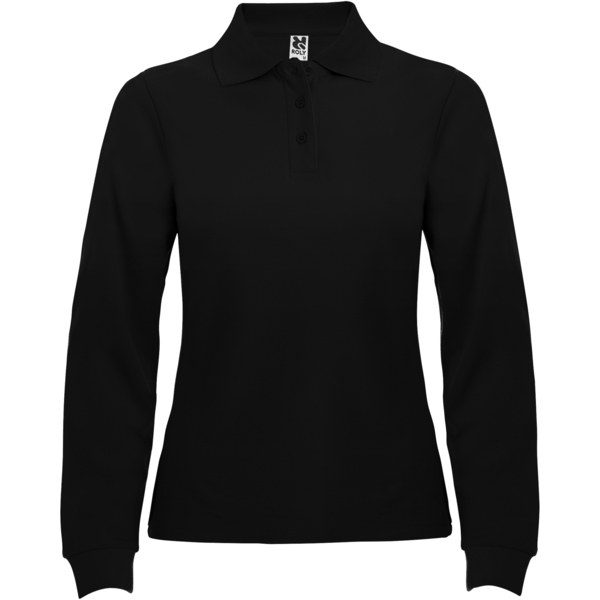 Roly R6636 - ESTRELLA WOMAN L/S Polo de Manga Larga Slim-Fit para Mujer