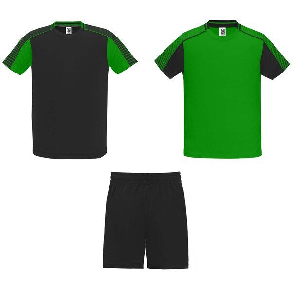 Roly R0525 - JUVE Conjunto Deportivo Unisex con 2 Camisetas y Shorts