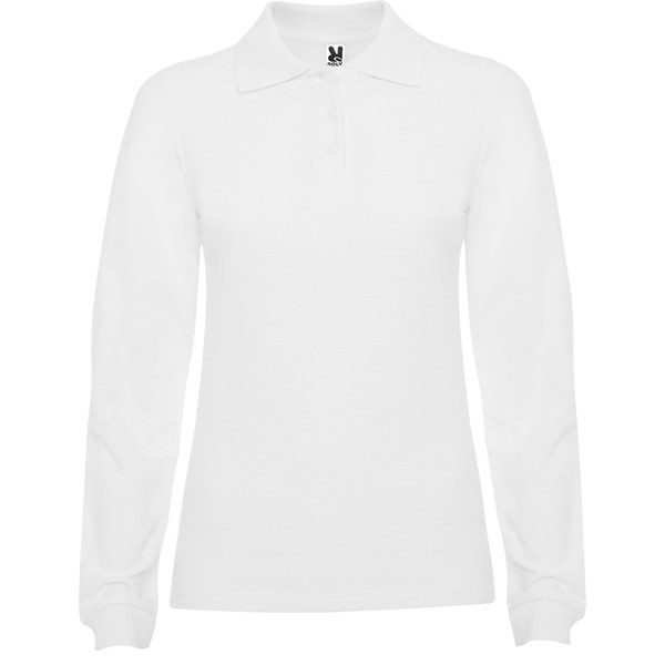 Roly R6636 - ESTRELLA WOMAN L/S Polo de Manga Larga Slim-Fit para Mujer