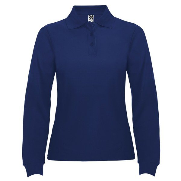 Roly R6636 - ESTRELLA WOMAN L/S Women’s Slim-Fit Long Sleeve Polo Shirt