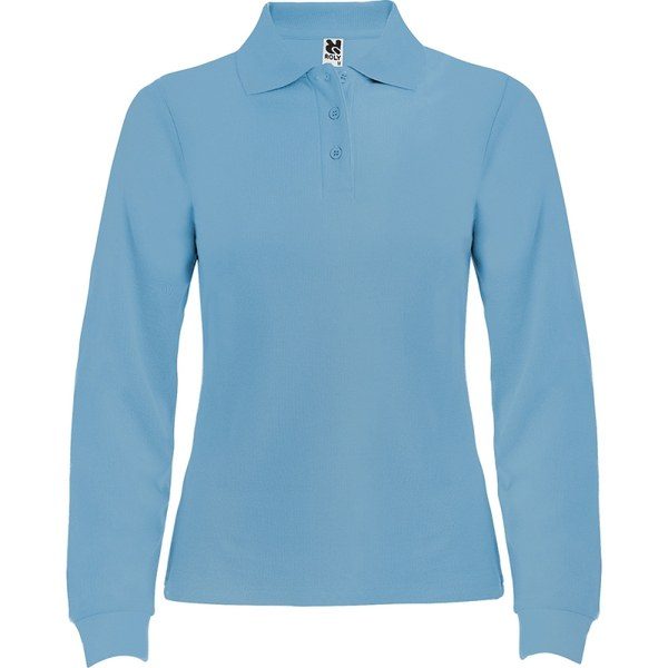 Roly R6636 - ESTRELLA WOMAN L/S Polo de Manga Larga Slim-Fit para Mujer