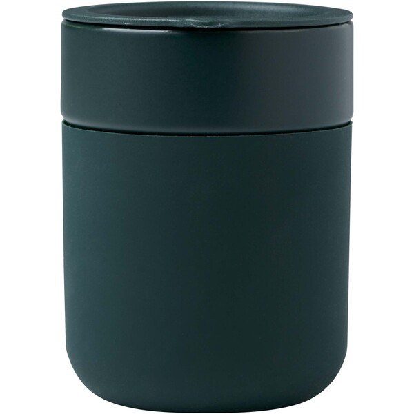 PF Concept 100808 - Java Ceramic Tumbler with Silicone Grip and Spill-Proof Lid