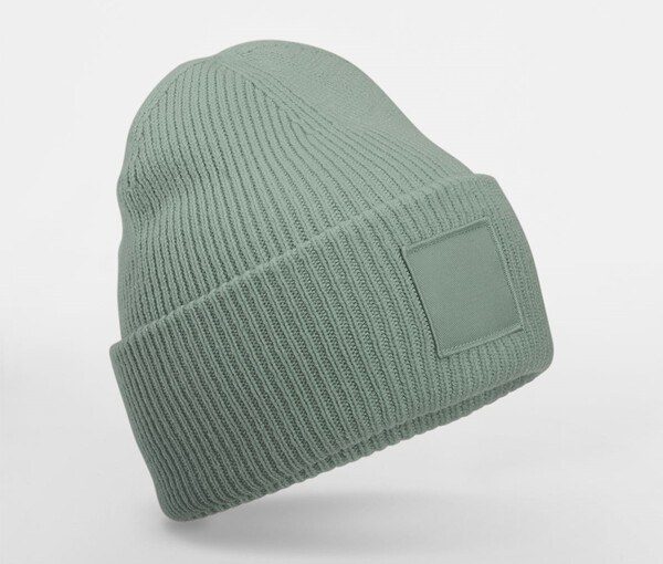 BEECHFIELD BF336R - DEEP CUFFED TONAL PATCH BEANIE