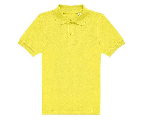 B&C BCK424 - Short-sleeved fine piqué poloshirt