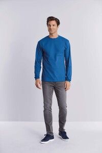 Marque  Taille M GildanGildan Lot de 2 t-shirts à manches longues en coton épais pour homme Style G5400 