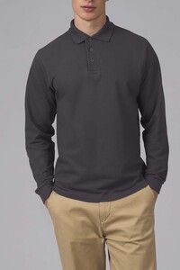 B&C CGHEAML - Polo Heavymill maniche lunghe